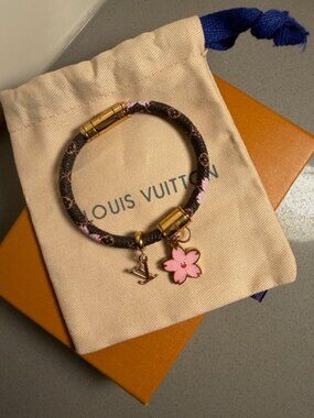 LV Cherry Blossom Monogram Bracelet